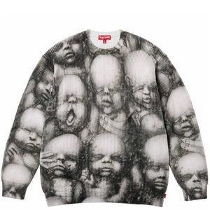 Supreme H.R. Giger Sweater Multicolor Baby F/W 23 Size Medium